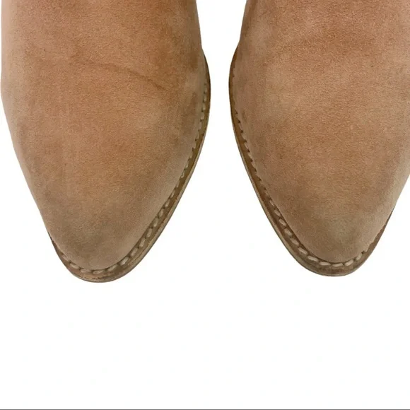 Jeffrey Campbell Favela 2 Suede Block Heel Mules Clogs Dusky Pink Size 9.5 - Picture 9 of 13